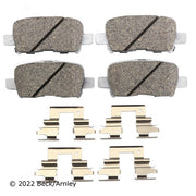 Disc Brake Pad and Hardware Kit Beck Arnley 085-6677