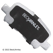 Disc Brake Pad and Hardware Kit Beck Arnley 085-6677