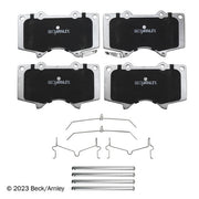 Disc Brake Pad Set Beck Arnley 085-6678A
