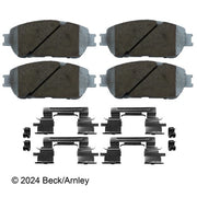 Disc Brake Pad and Hardware Kit Beck Arnley 085-6679