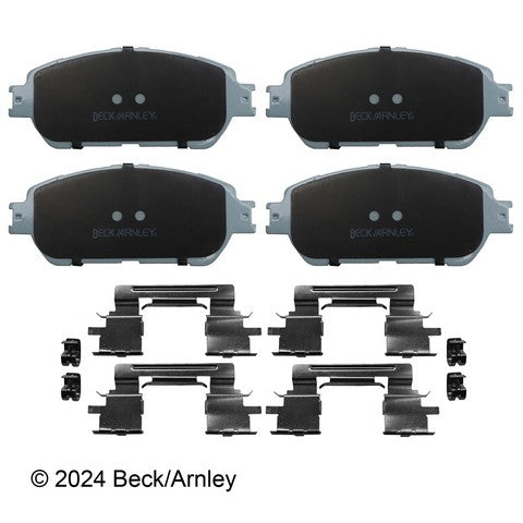 Disc Brake Pad and Hardware Kit Beck Arnley 085-6679