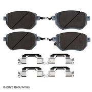 Disc Brake Pad and Hardware Kit Beck Arnley 085-6682