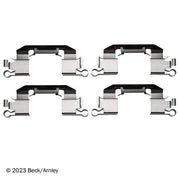 Disc Brake Pad and Hardware Kit Beck Arnley 085-6682