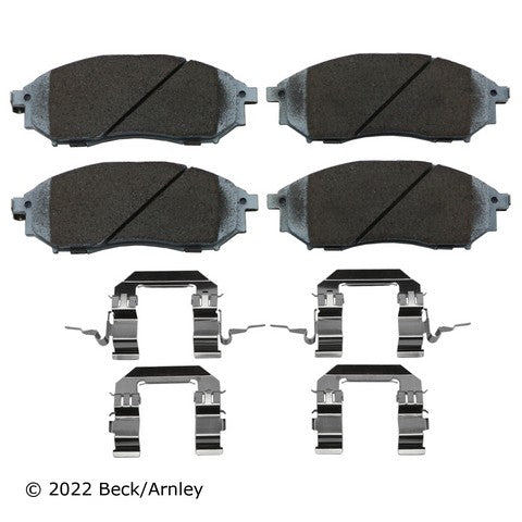 Disc Brake Pad and Hardware Kit Beck Arnley 085-6689