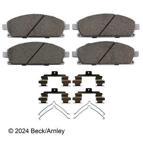 Disc Brake Pad and Hardware Kit Beck Arnley 085-6691