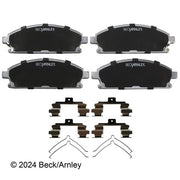 Disc Brake Pad and Hardware Kit Beck Arnley 085-6691