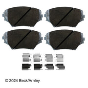 Disc Brake Pad and Hardware Kit Beck Arnley 085-6696
