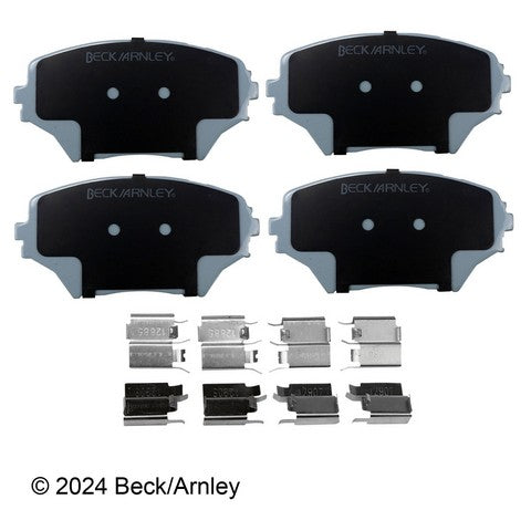 Disc Brake Pad and Hardware Kit Beck Arnley 085-6696