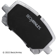 Disc Brake Pad and Hardware Kit Beck Arnley 085-6697