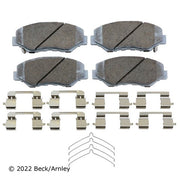 Disc Brake Pad and Hardware Kit Beck Arnley 085-6698