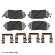 Disc Brake Pad and Hardware Kit Beck Arnley 085-6702