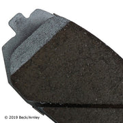 Disc Brake Pad and Hardware Kit Beck Arnley 085-6702