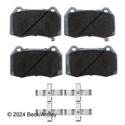 Disc Brake Pad and Hardware Kit Beck Arnley 085-6705