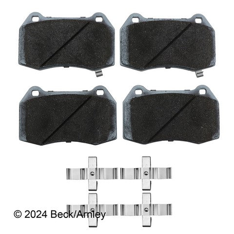 Disc Brake Pad and Hardware Kit Beck Arnley 085-6705