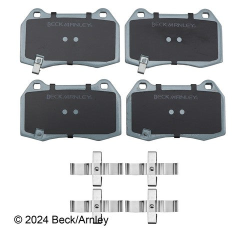 Disc Brake Pad and Hardware Kit Beck Arnley 085-6705