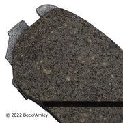 Disc Brake Pad and Hardware Kit Beck Arnley 085-6706