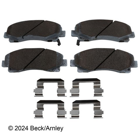 Disc Brake Pad and Hardware Kit Beck Arnley 085-6722
