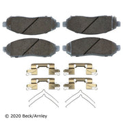Disc Brake Pad and Hardware Kit Beck Arnley 085-6726