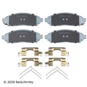 Disc Brake Pad and Hardware Kit Beck Arnley 085-6726