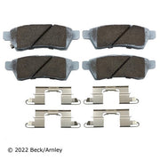 Disc Brake Pad and Hardware Kit Beck Arnley 085-6727