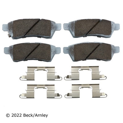 Disc Brake Pad and Hardware Kit Beck Arnley 085-6727