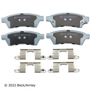 Disc Brake Pad and Hardware Kit Beck Arnley 085-6727