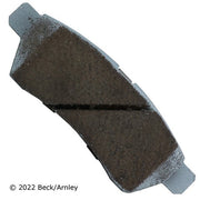 Disc Brake Pad and Hardware Kit Beck Arnley 085-6727