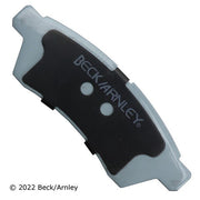 Disc Brake Pad and Hardware Kit Beck Arnley 085-6727