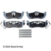 Disc Brake Pad and Hardware Kit Beck Arnley 085-6731