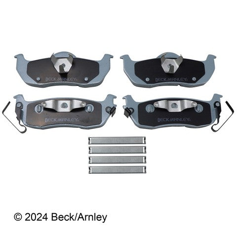Disc Brake Pad and Hardware Kit Beck Arnley 085-6731