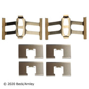 Disc Brake Pad and Hardware Kit Beck Arnley 085-6733