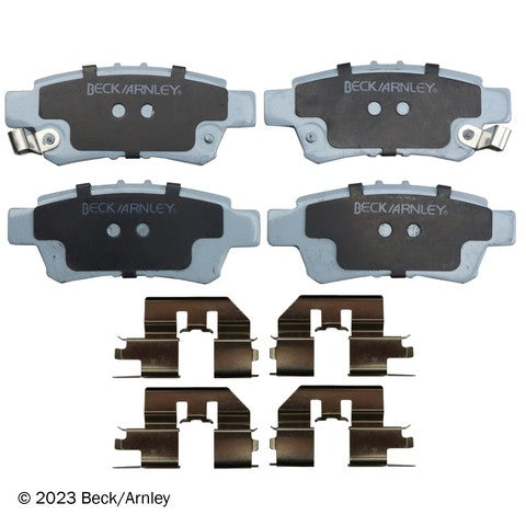 Disc Brake Pad and Hardware Kit Beck Arnley 085-6734
