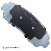 Disc Brake Pad and Hardware Kit Beck Arnley 085-6735