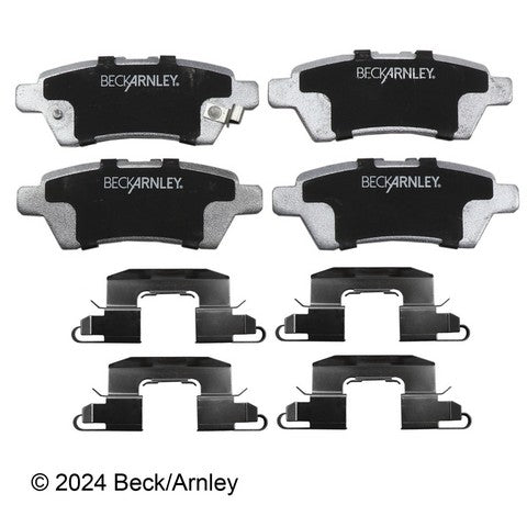 Disc Brake Pad and Hardware Kit Beck Arnley 085-6736