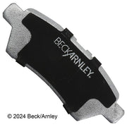 Disc Brake Pad and Hardware Kit Beck Arnley 085-6736