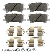 Disc Brake Pad and Hardware Kit Beck Arnley 085-6741