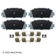 Disc Brake Pad and Hardware Kit Beck Arnley 085-6744