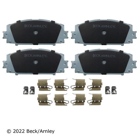 Disc Brake Pad and Hardware Kit Beck Arnley 085-6744
