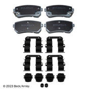 Disc Brake Pad Set Beck Arnley 085-6745A