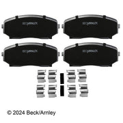 Disc Brake Pad and Hardware Kit Beck Arnley 085-6748