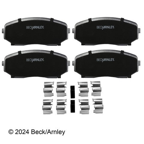 Disc Brake Pad and Hardware Kit Beck Arnley 085-6748