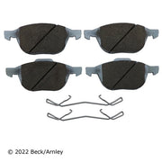 Disc Brake Pad and Hardware Kit Beck Arnley 085-6752