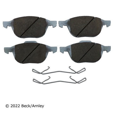 Disc Brake Pad and Hardware Kit Beck Arnley 085-6752