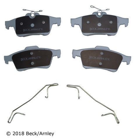 Disc Brake Pad and Hardware Kit Beck Arnley 085-6753