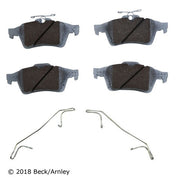 Disc Brake Pad and Hardware Kit Beck Arnley 085-6753