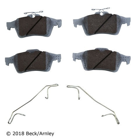 Disc Brake Pad and Hardware Kit Beck Arnley 085-6753