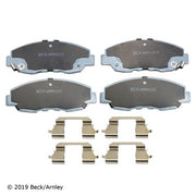 Disc Brake Pad and Hardware Kit Beck Arnley 085-6755