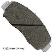 Disc Brake Pad and Hardware Kit Beck Arnley 085-6757