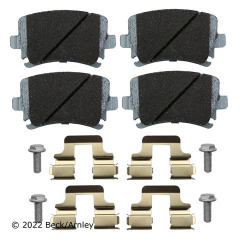 Disc Brake Pad and Hardware Kit Beck Arnley 085-6759