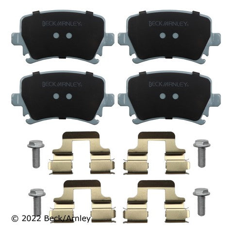 Disc Brake Pad and Hardware Kit Beck Arnley 085-6759
